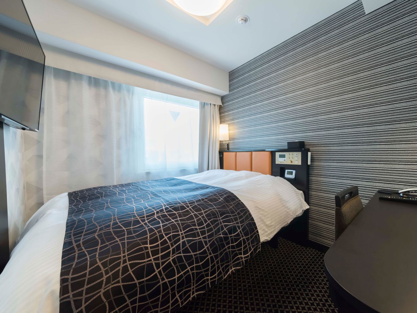 Down duvets, desk, blackout curtains, free WiFi