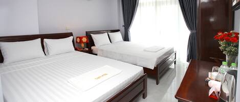 Allergitestade sÀngklÀder, minibar och individuell inredning