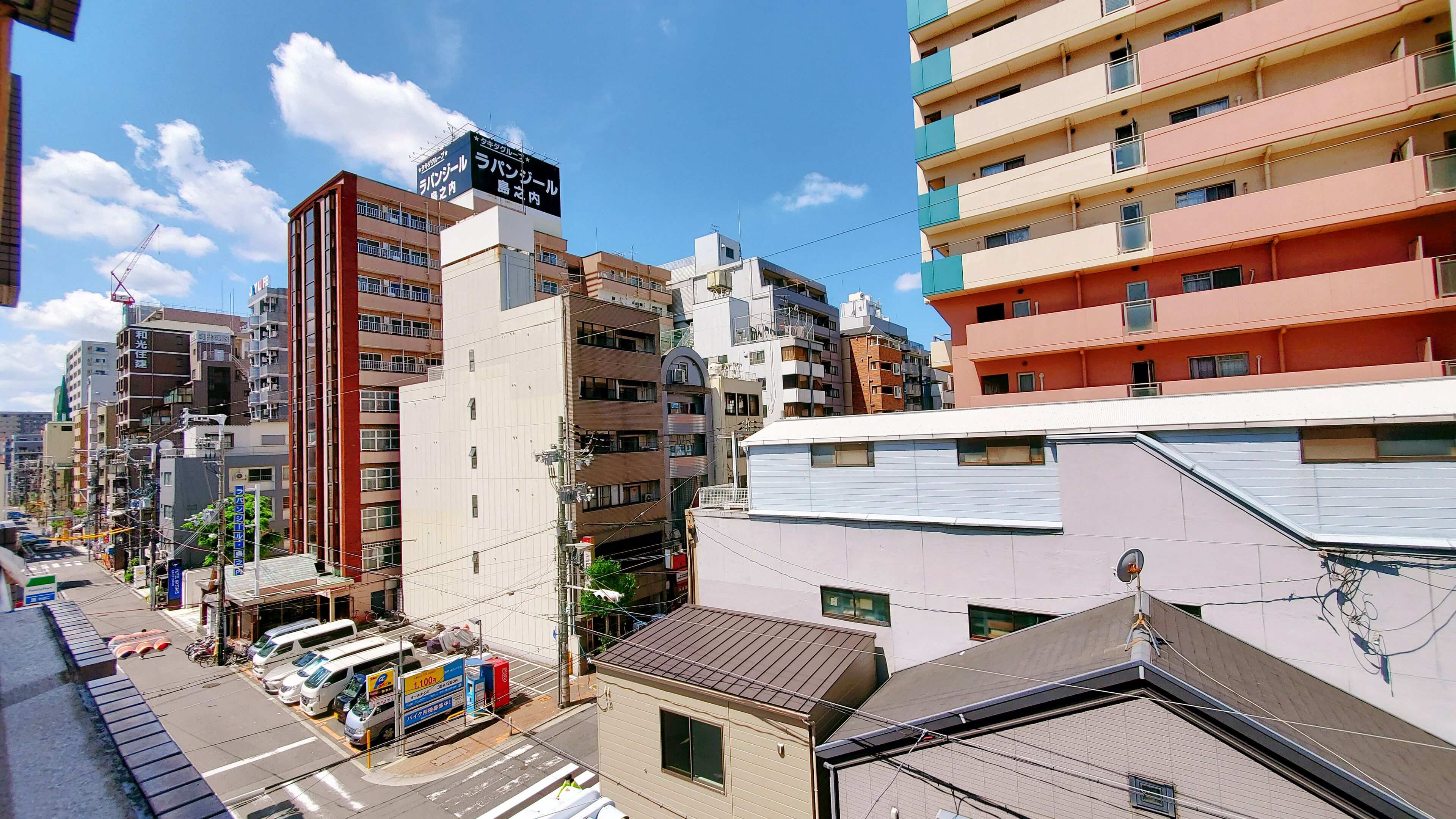 部屋からの景観