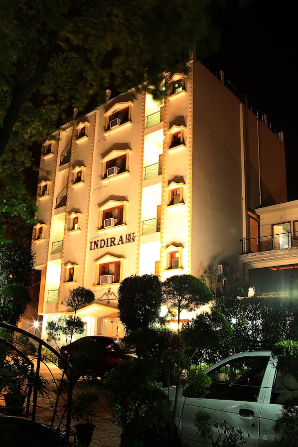 Front of property – evening/night