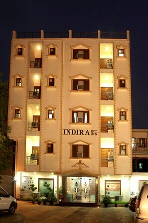 Front of property – evening/night - Indira International Inn (New Delhi)