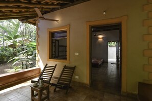Comfort Cottage, 2 Single Beds, Garden View | Terrace/patio - Dudhsagar Plantation (Sanguem)