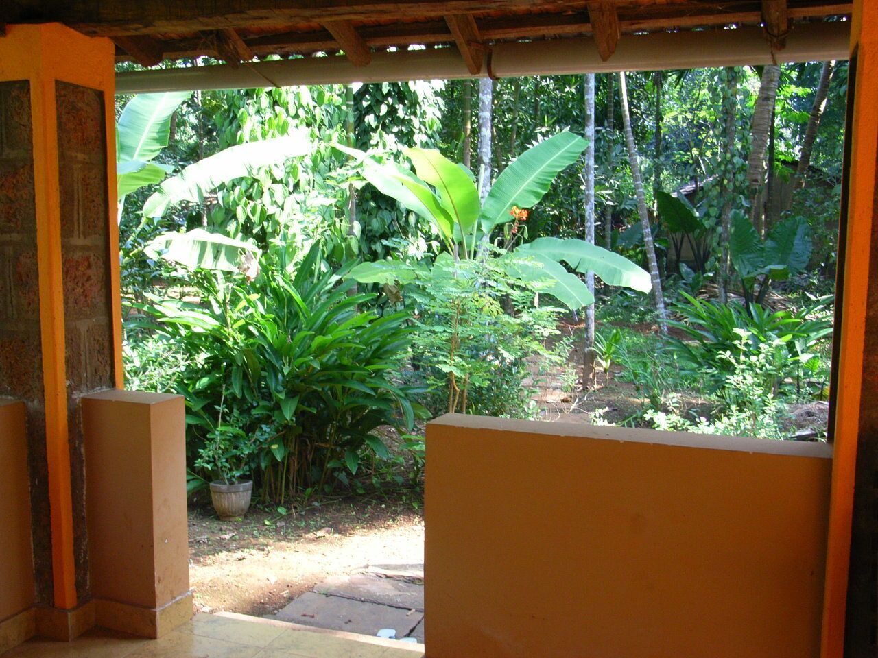 แกรนด์คอทเทจ, หลายเตียง, ระเบียง, วิวสวน | วิวจากห้องพัก