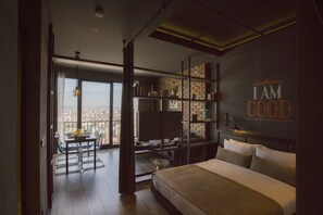 Chambre, 1 chambre, vue ville | Vue de la chambre