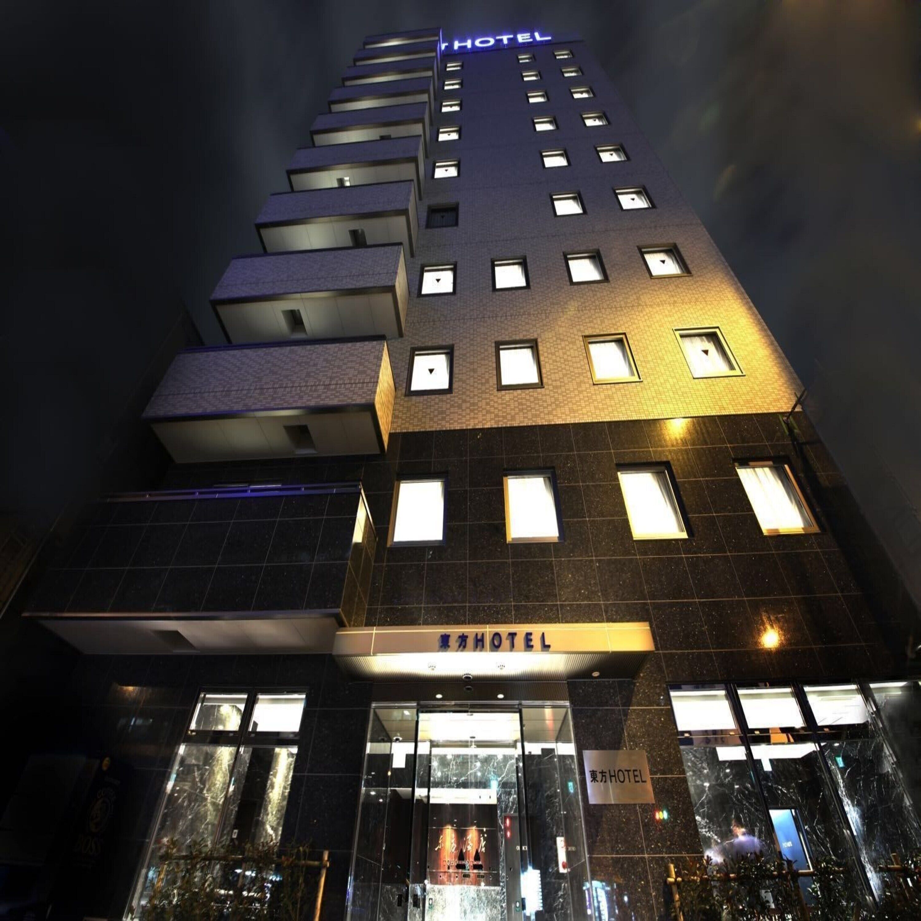 front of property – evening/night