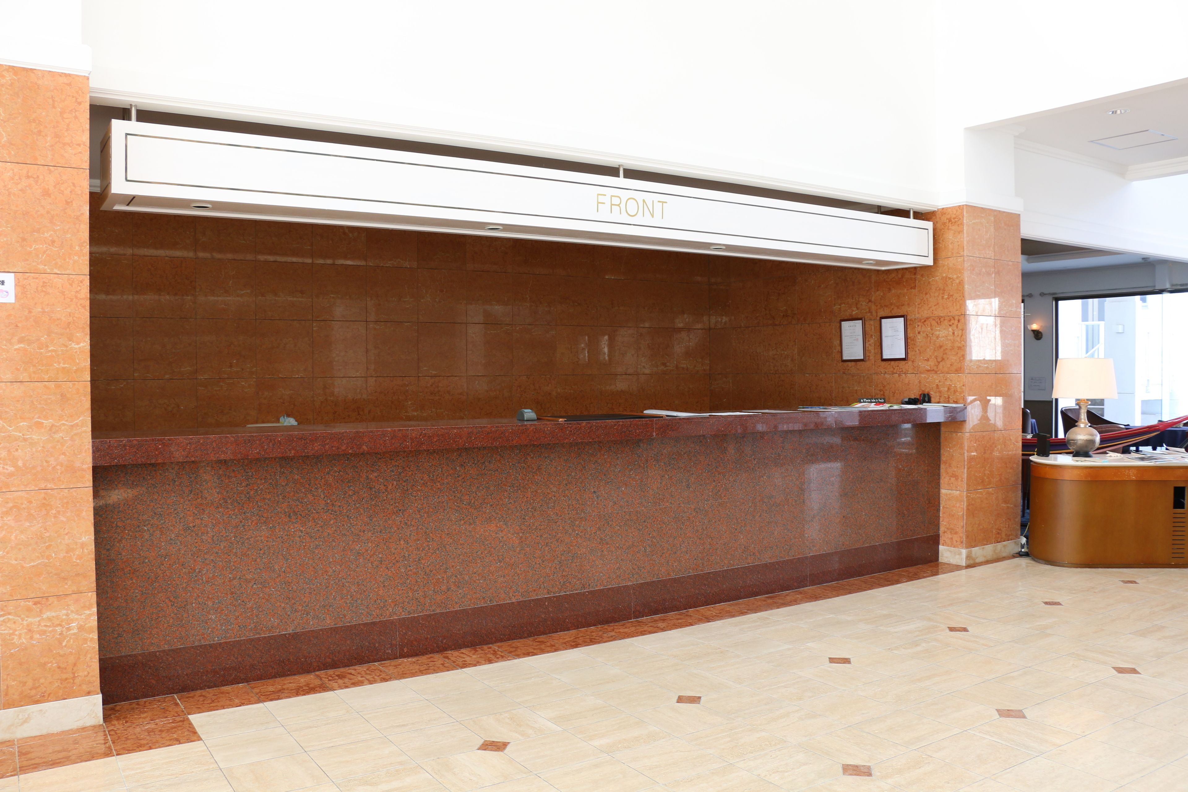 check-in/check-out kiosk