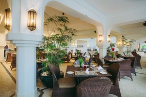 Daily buffet breakfast (USD 23 per person)