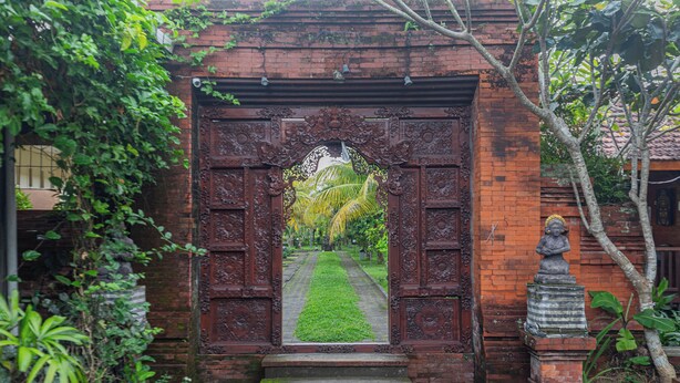 Property entrance - Uma Sari Ubud  (Ubud)