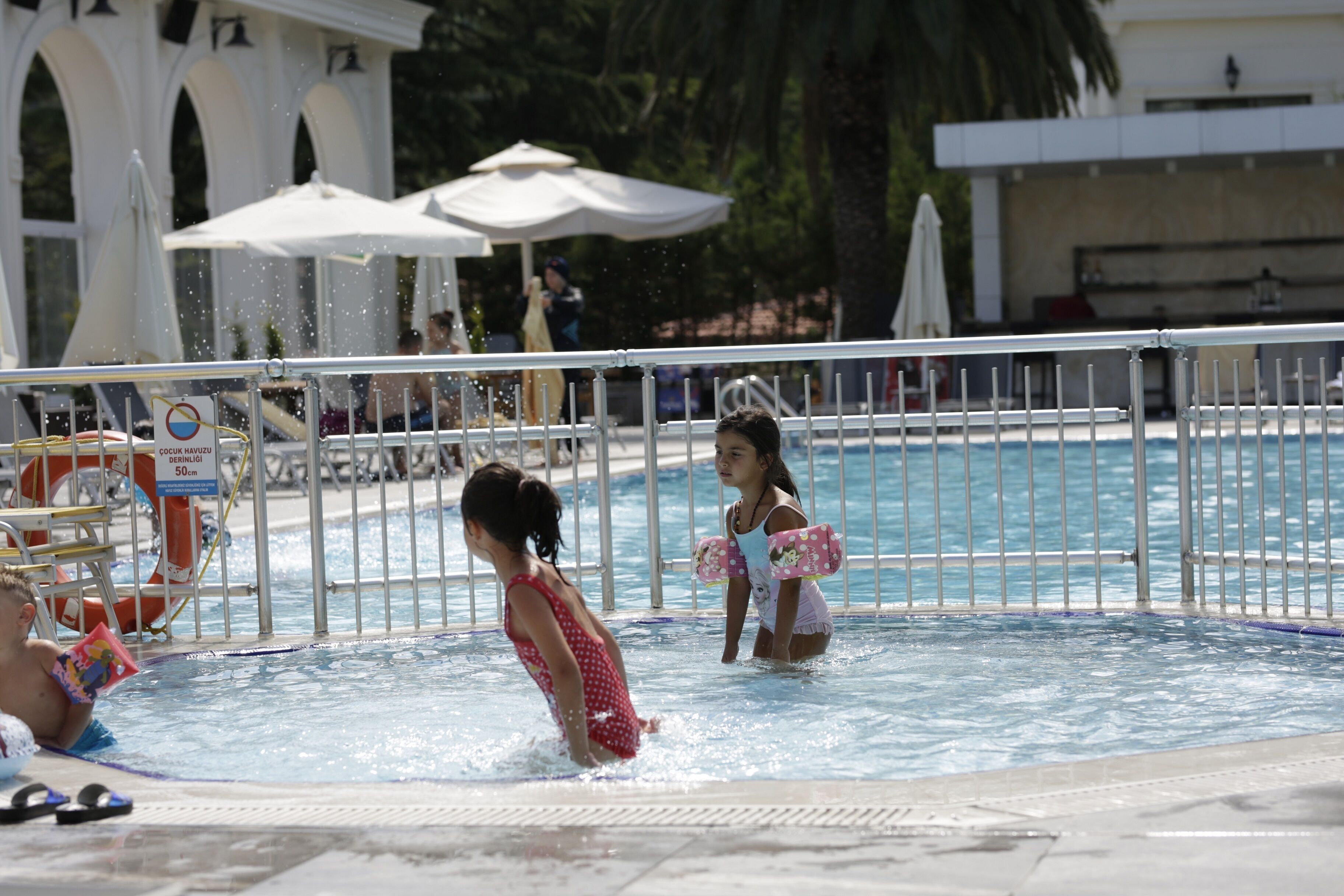 Seasonal outdoor pool