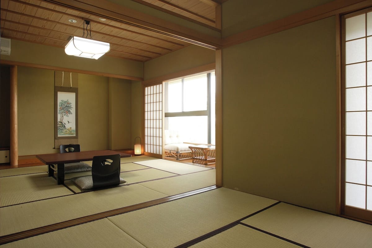 Standaard kamer, niet-roken, privébadkamer (Japanese Style with Antechamber) | 1 slaapkamer, een kluis op de kamer, individueel gedecoreerd