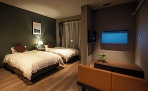 Standard Twin Room, 2 Single Beds, Non Smoking, Private Bathroom