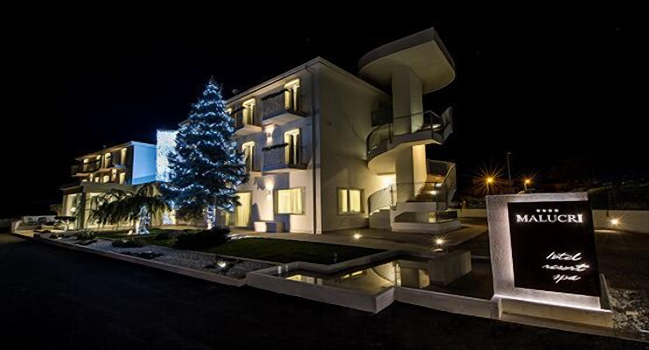 front of property – evening/night