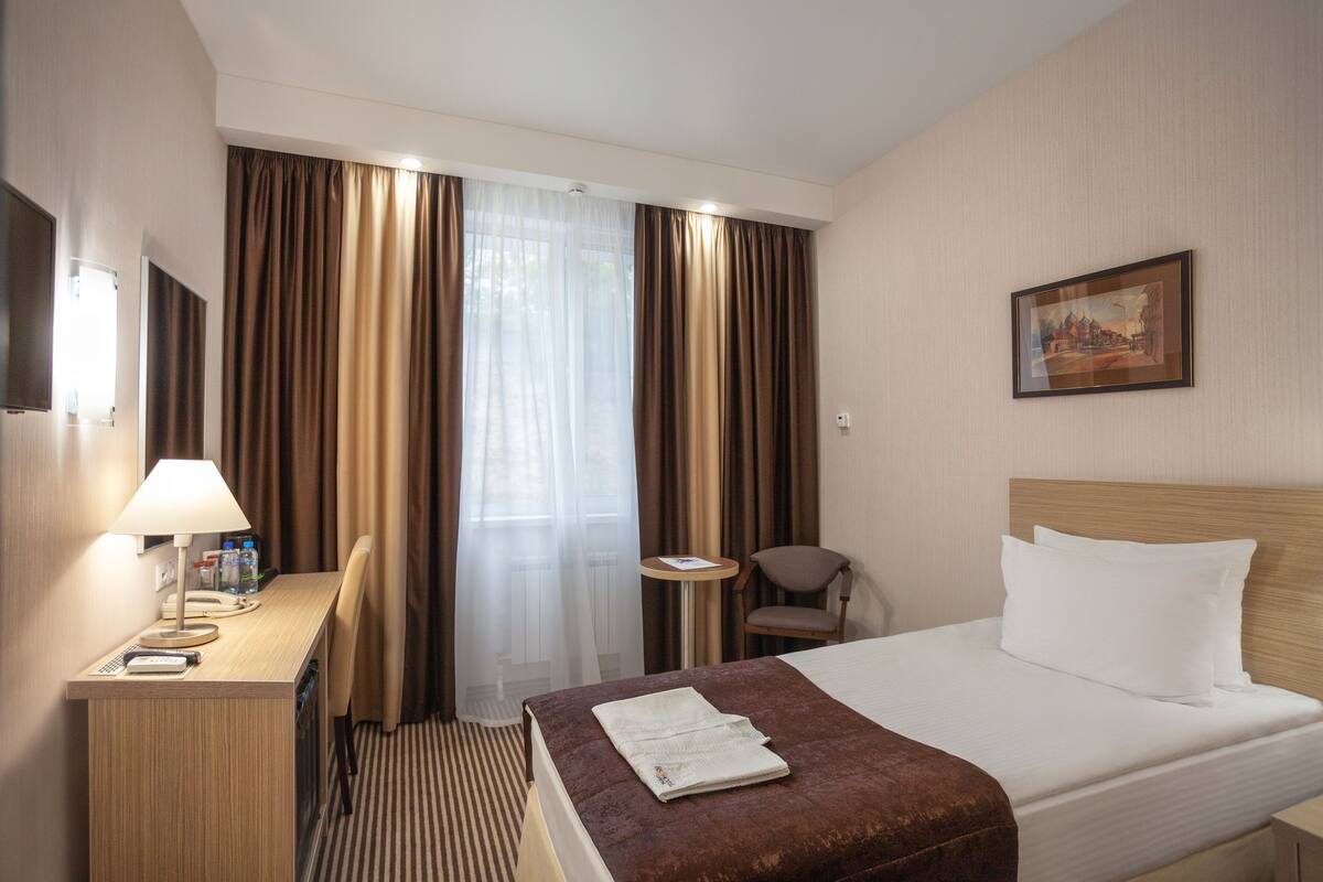 Standard Single Room | Premium bedding, minibar, in-room safe, desk