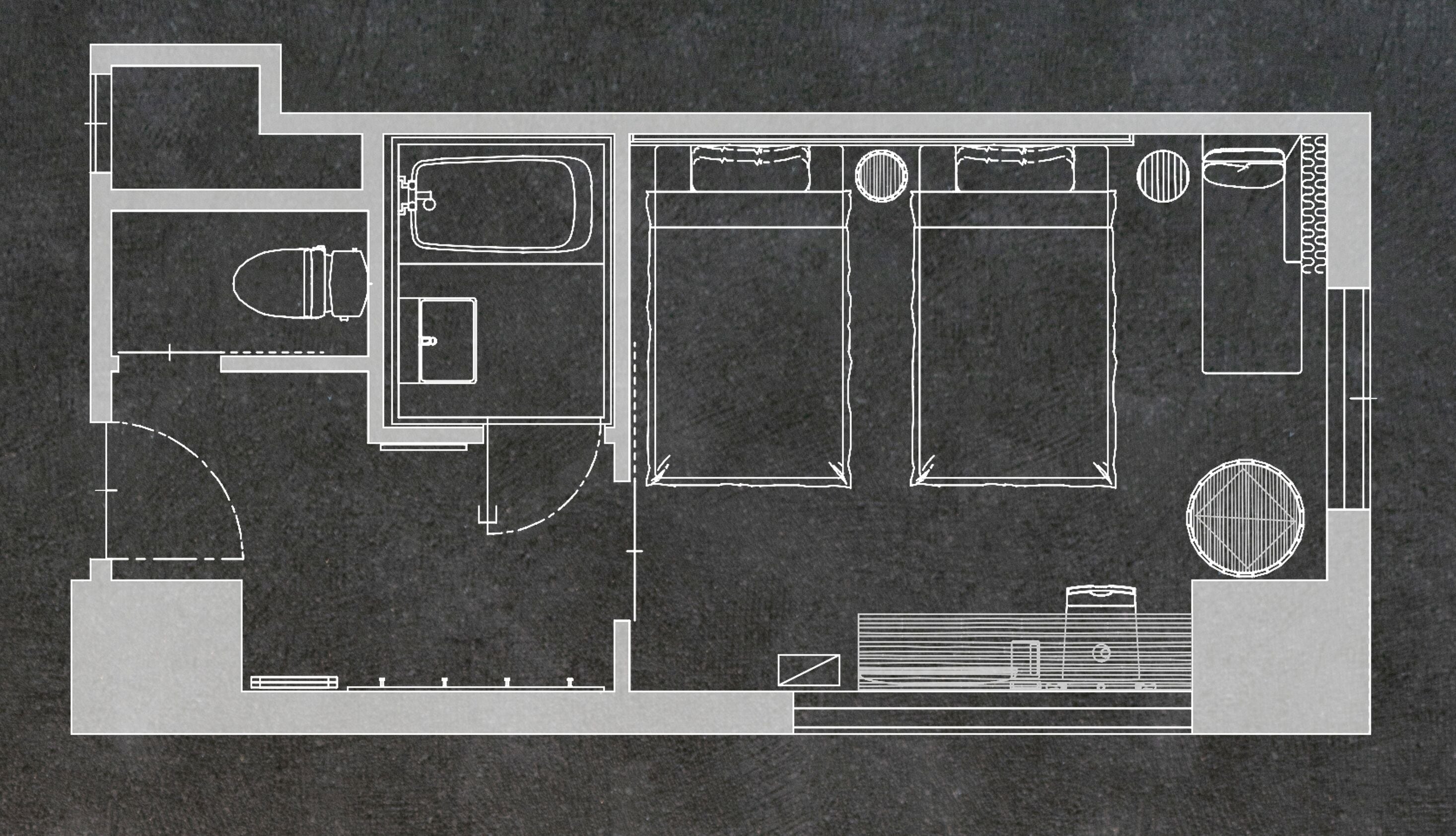 deluxe twin room | in-room safe, desk, blackout curtains, soundproofing