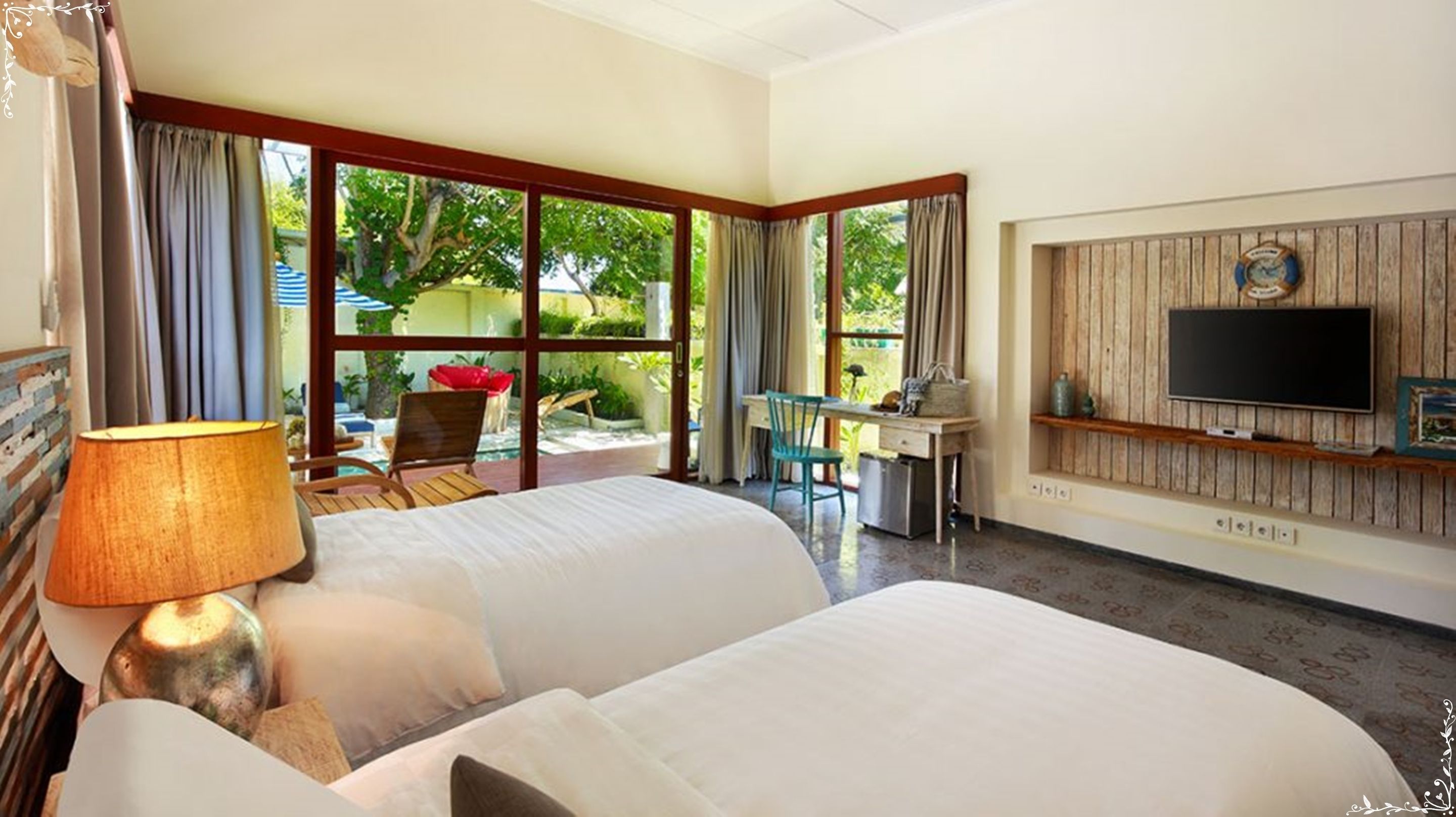 family villa, 2 bedrooms, private pool | 1 bedroom, premium bedding, minibar, in-room safe