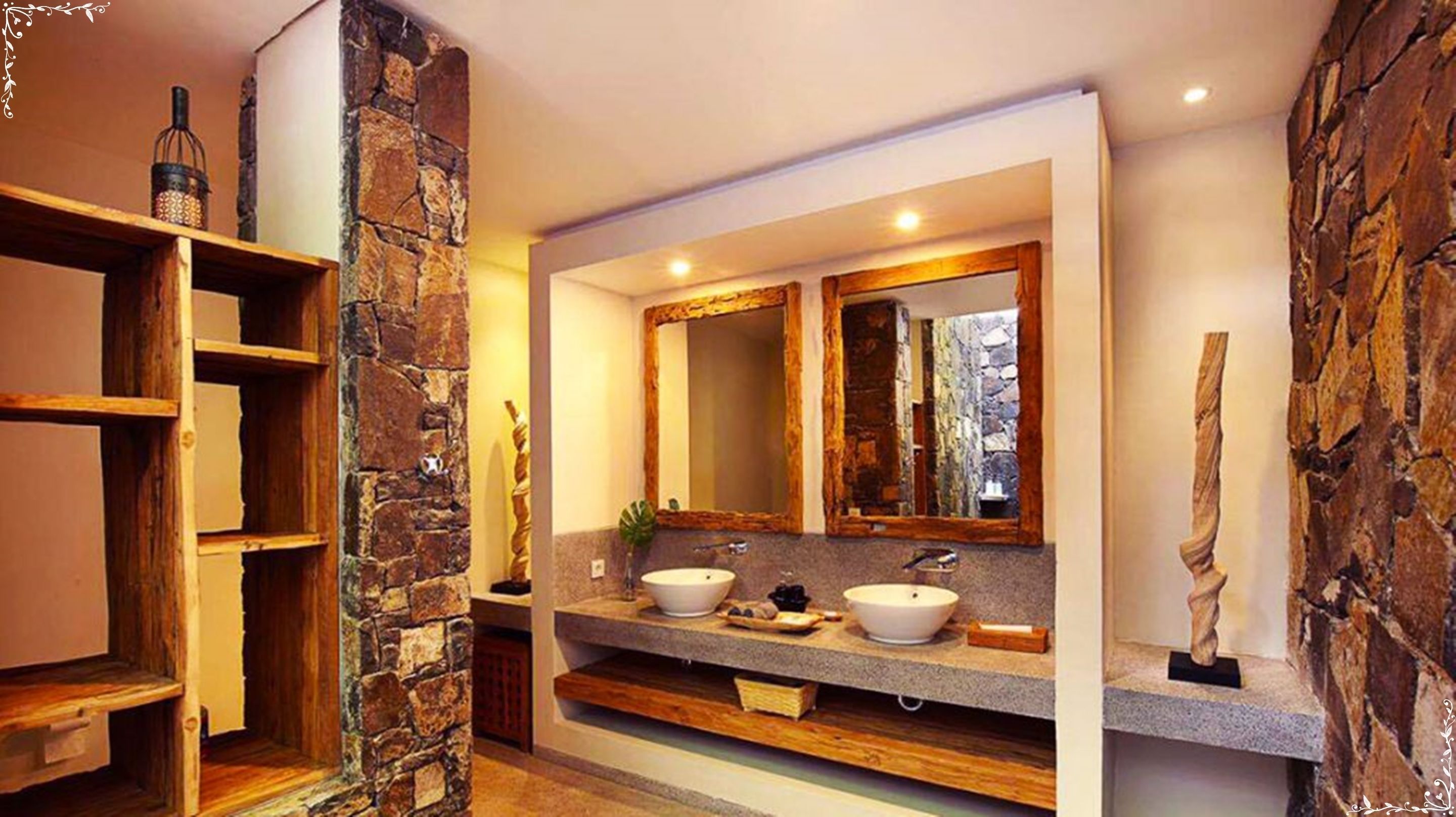 villa, 1 bedroom, private pool | bathroom | shower, rainfall showerhead, free toiletries, hair dryer