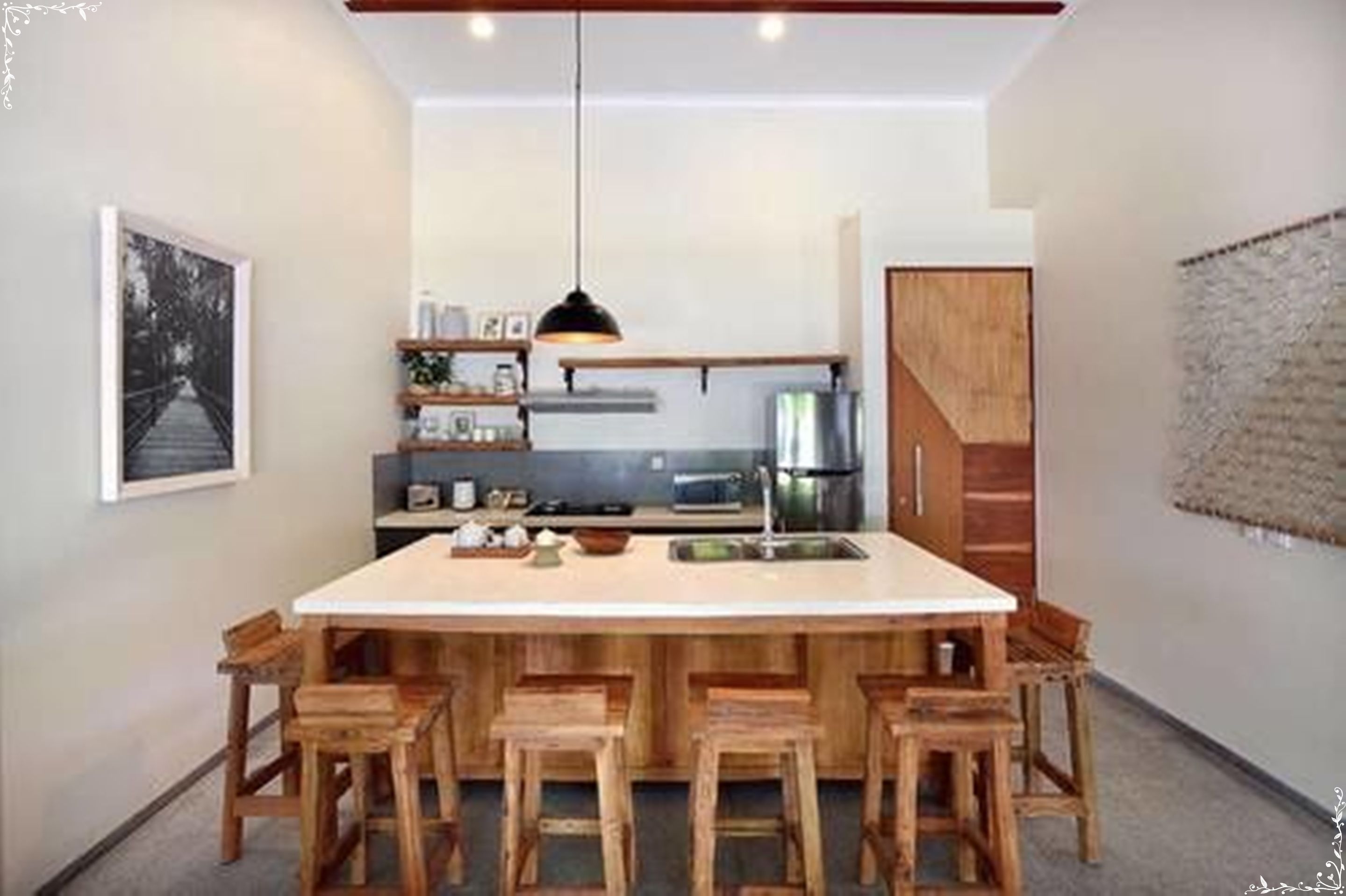 family villa, 2 bedrooms, private pool | private kitchen | electric kettle