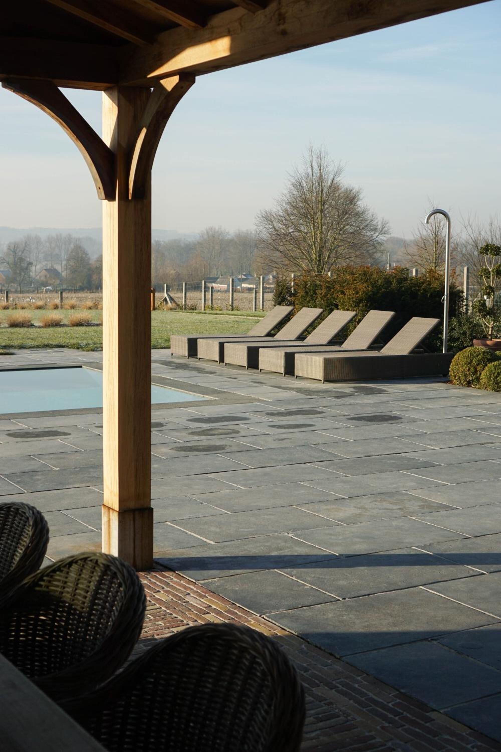 Seasonal outdoor pool