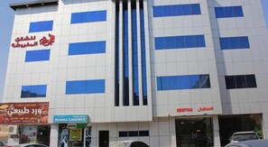 Fassade der Unterkunft