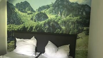 Design Apartment, Kitchen | 1 bedroom, individually decorated, individually furnished, desk