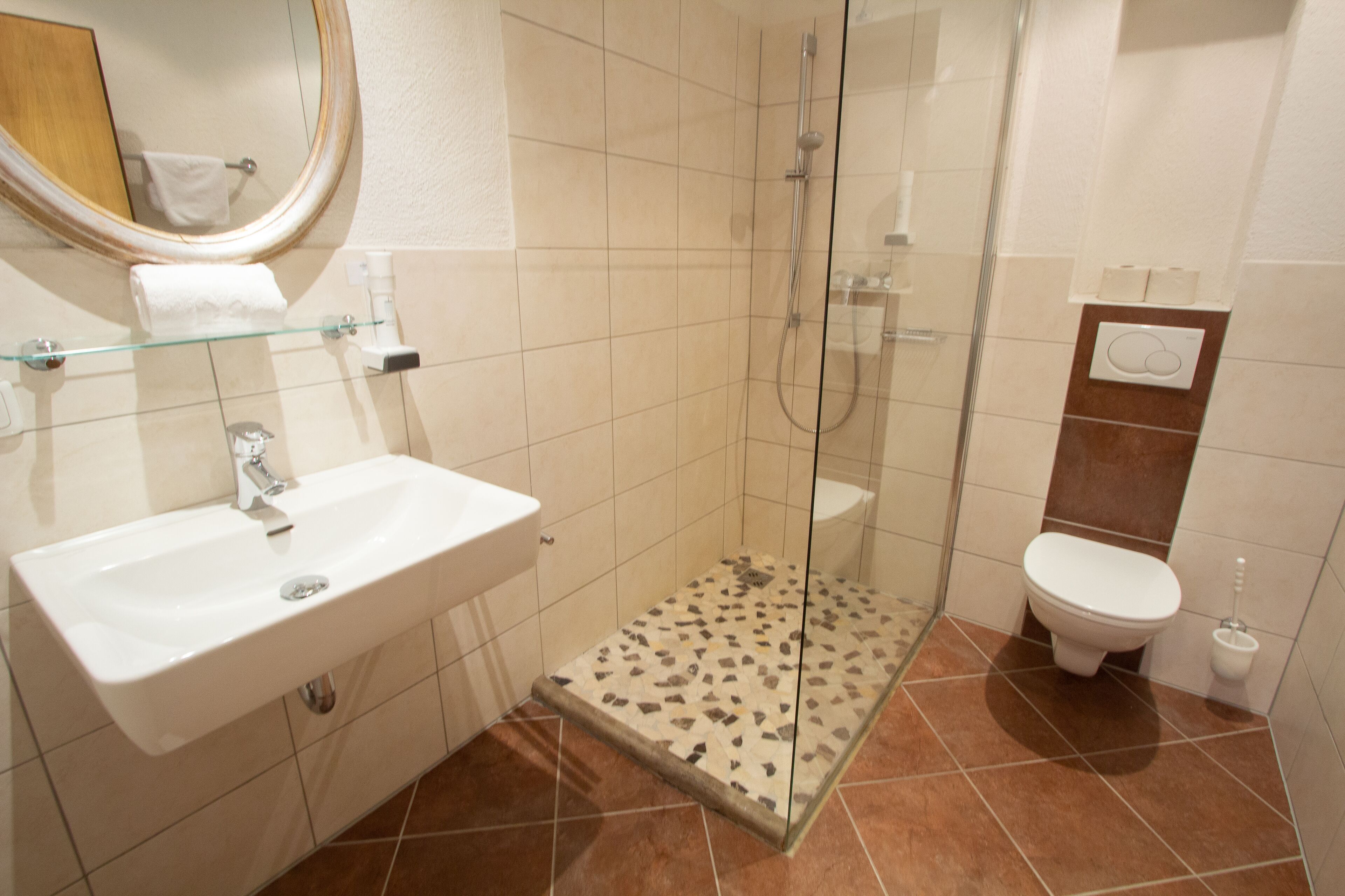 apartment, 2 bedrooms, kitchen (sommerfrische, incl. cleaning eur 100) | bathroom | shower, hair dryer, towels, soap