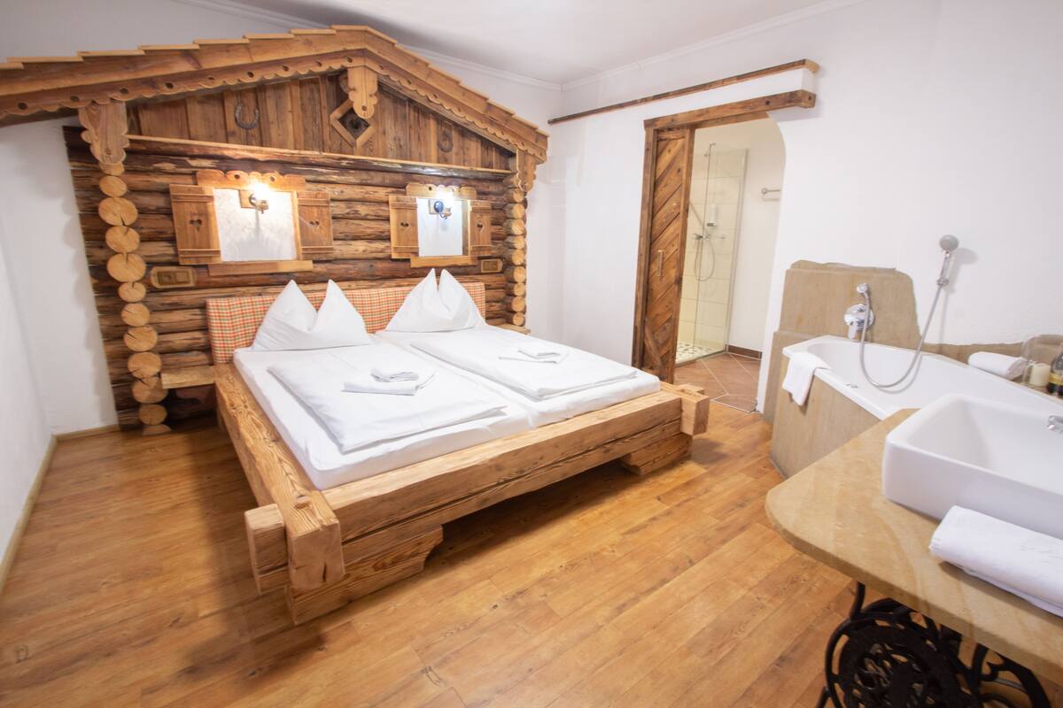Departamento (Landleben, incl. cleaning fee EUR 90) | Caja de seguridad en la habitación, wifi gratis y ropa de cama