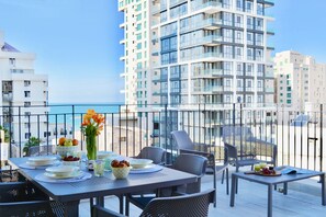 Exclusive Apartment | Balcony view - Beautiful Sea View Penthouse PkgTL11 (Tel Aviv)