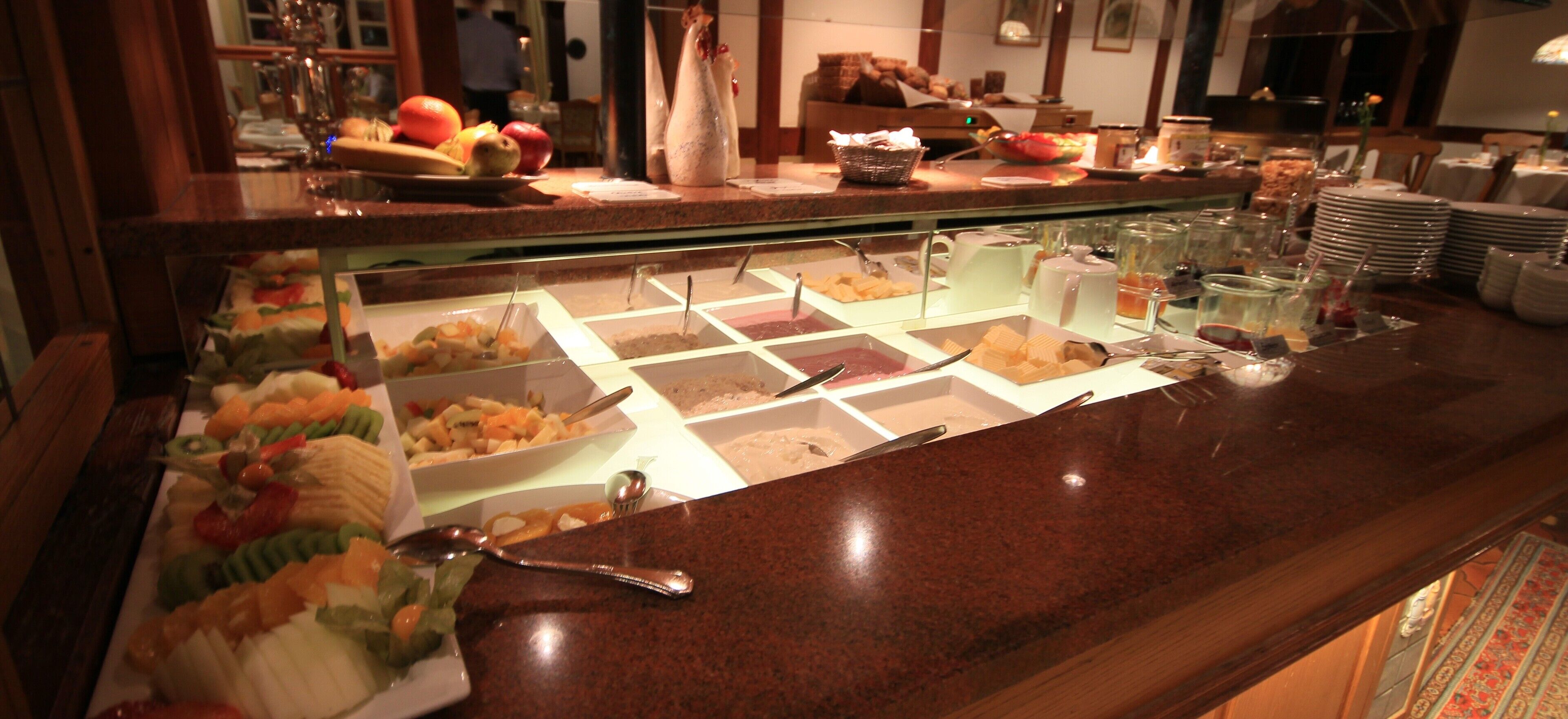 daily buffet breakfast (eur 12 per person)