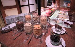 Daily buffet breakfast (EUR 12 per person)