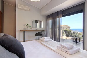 1 chambre, draps italiens Frette, literie de qualité supérieure