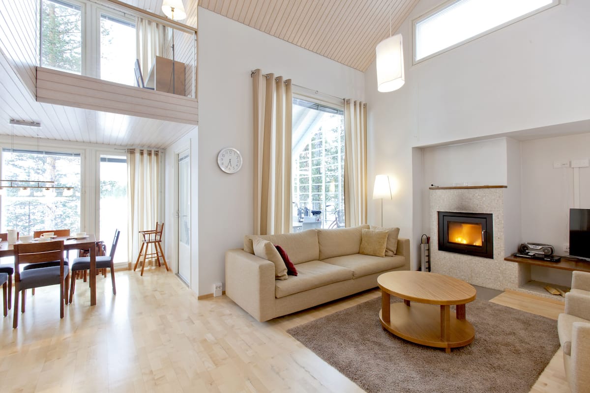 Apartment, 3 Schlafzimmer, Sauna (108 m2) | Wohnzimmer