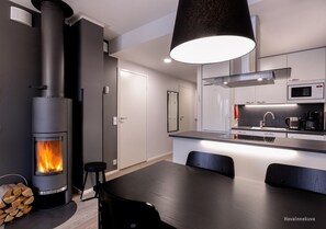 Apartment, 2 Bedrooms, Sauna | Private kitchen