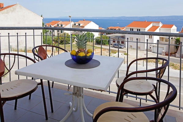 Superior-Apartment, 2 Schlafzimmer | Balkon