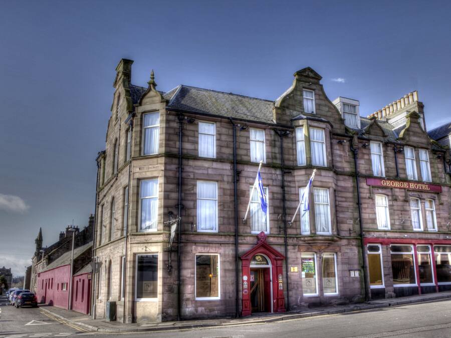 Voorkant van accommodatie