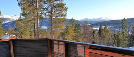 Utsikt fra overnattingsstedet