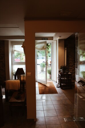 Interior entrance