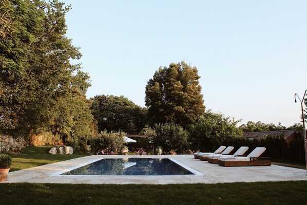 Seasonal outdoor pool