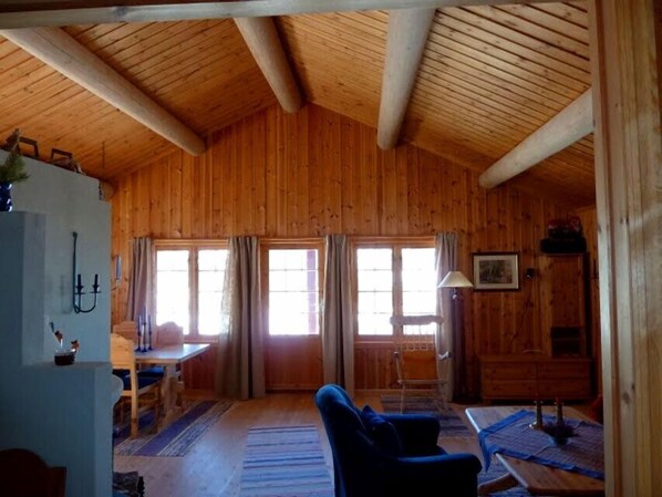 Cabane | Coin séjour | Cheminée