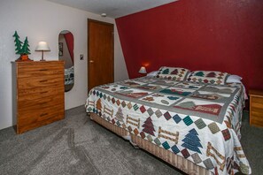 Cabaña estándar, para no fumadores, cocina | 2 habitaciones y espacio para trabajar con laptop