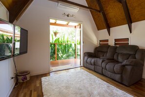 Superior Villa, 3 Bedrooms, Private Pool, Garden View | Living room - Serene Place (Nelly Bay)