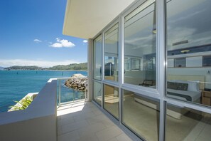 Appartement Supérieur, 2 chambres, accÚs piscine, vue océan | Balcon
