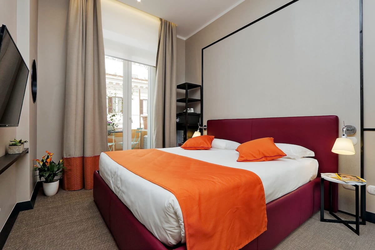 Biancheria da letto di alta qualità, minibar, una cassaforte in camera