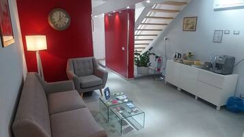 Sala de estar en el lobby