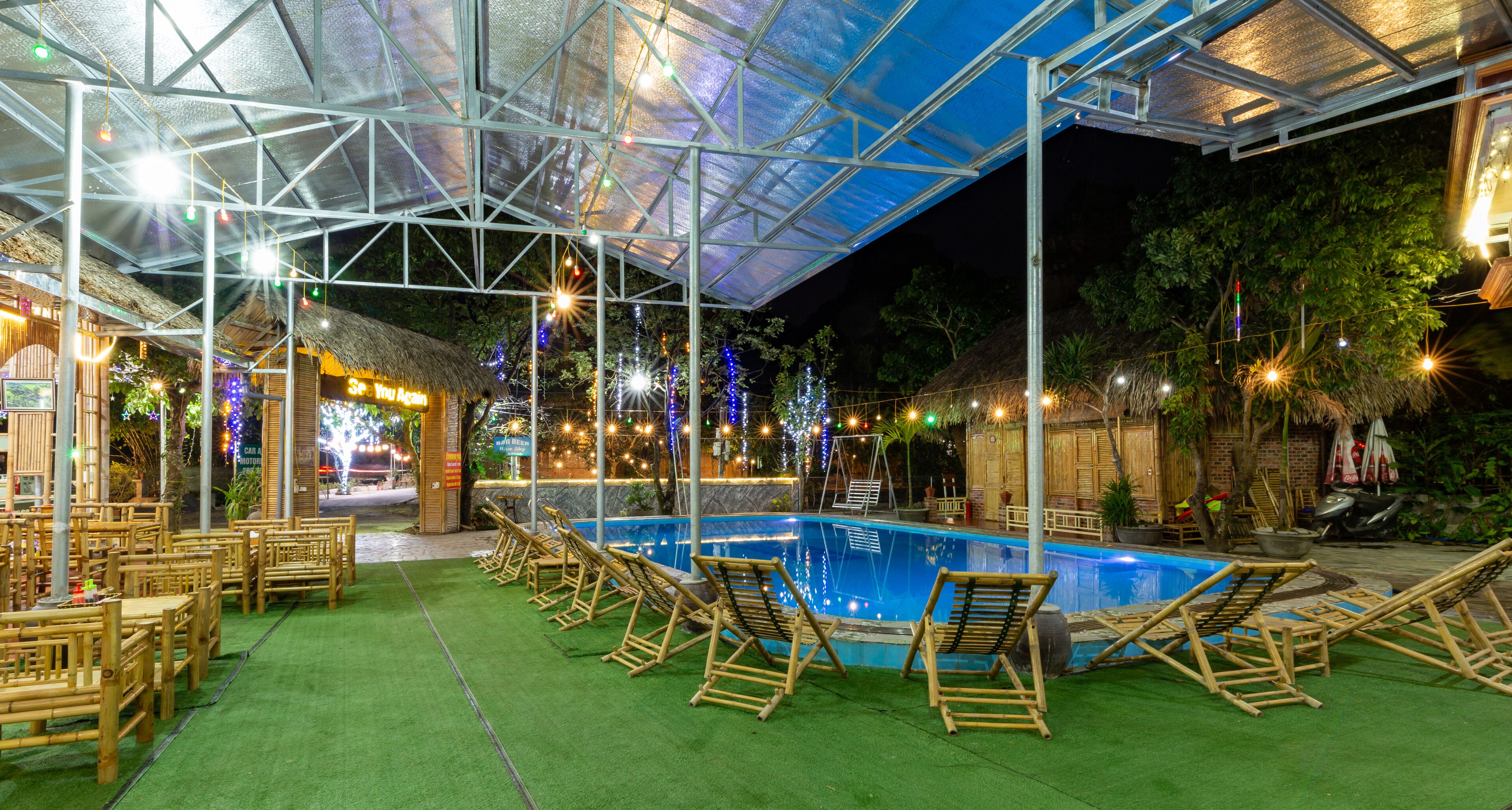 front of property – evening/night