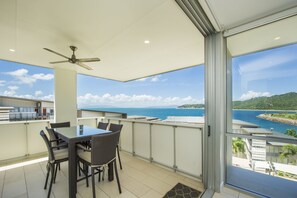Superior Apartment, 2 Bedrooms, Pool Access, Ocean View | Balcony - 1 Bright Point Apartment 1504 (Nelly Bay)