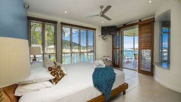 Townhouse Keluarga, 3 kamar tidur, akses ke kolam renang, pemandangan marina | 3 kamar tidur dan setrika/meja setrika