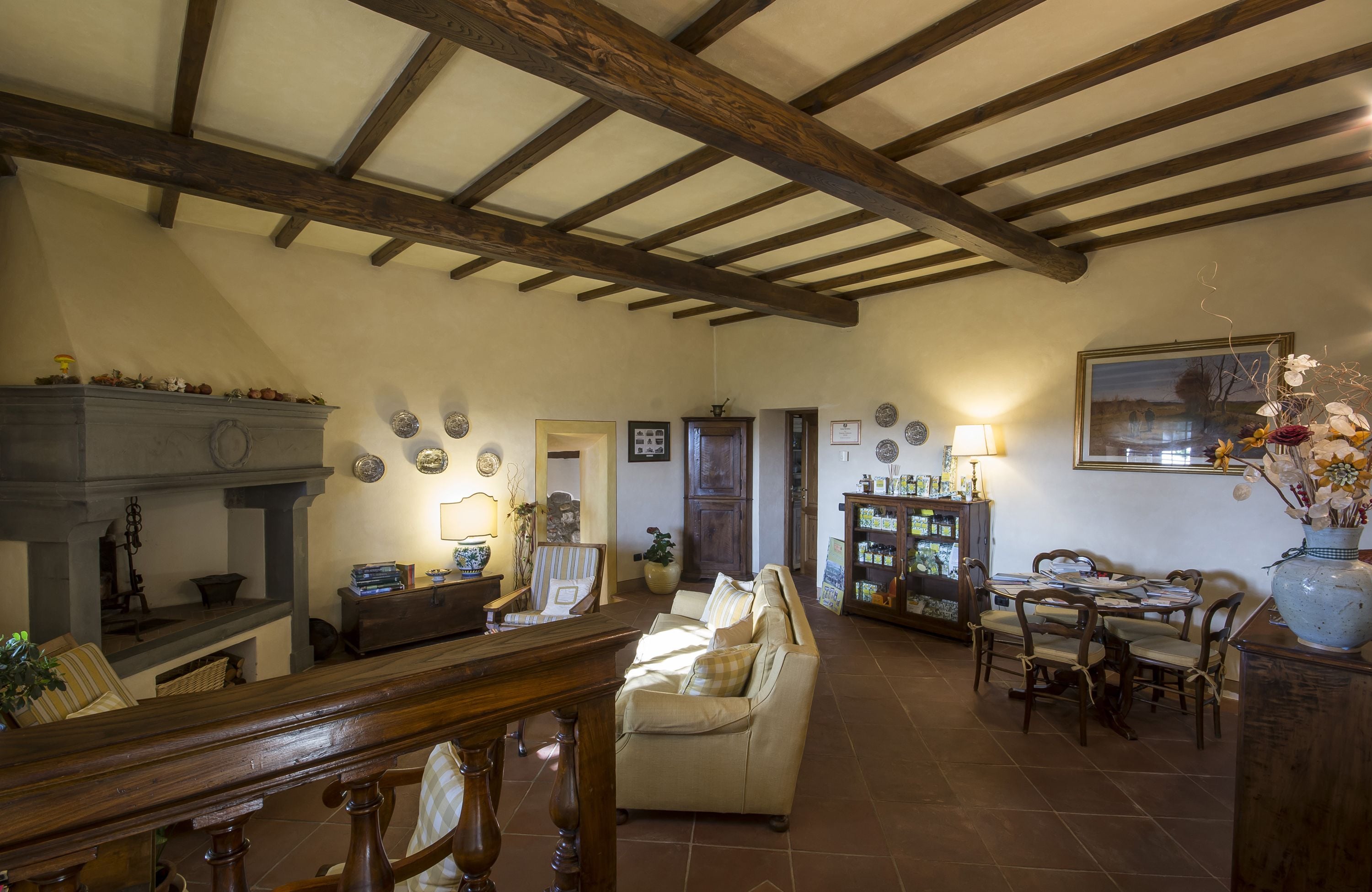 Sitzecke in der Lobby