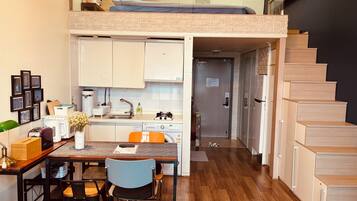 Deluxe Duplex | Individually decorated, individually furnished, soundproofing