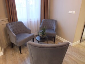 Sala de estar en el lobby