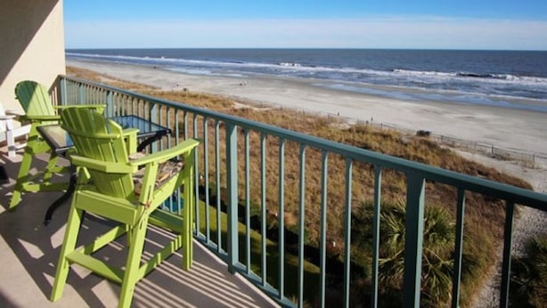 Condo, 3 Bedrooms, Oceanfront | View from room - Beach Club III by Elliott Beach Rentals (North Myrtle Beach)